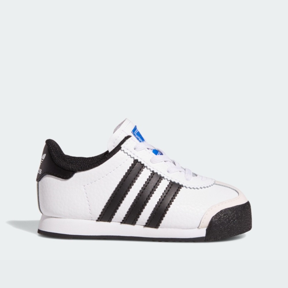 LIKE NEW Adidas White and Black Samoa Sneakers